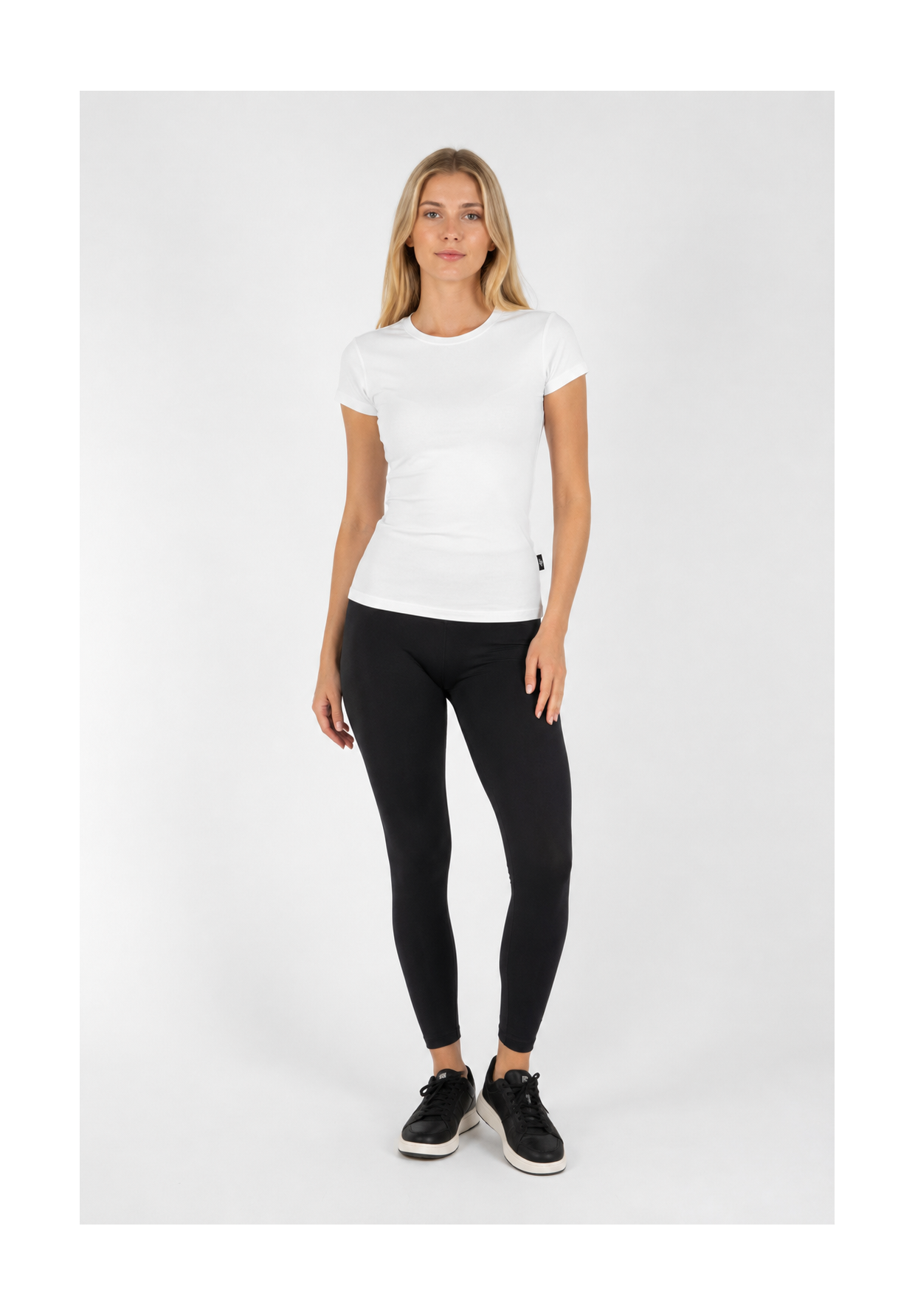 Koszulka Damska 4F Sportowa Bawełniana Slim Fit T-Shirt Edycja Limitowana Biały 4FWSS26TTSHF3972