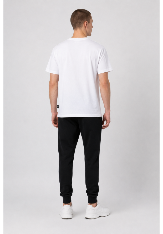 Koszulka Męska 4F Bawełniana Regular Fit Edycja Limitowana T-Shirt Basic Biały 4FWSS26TTSHM3971
