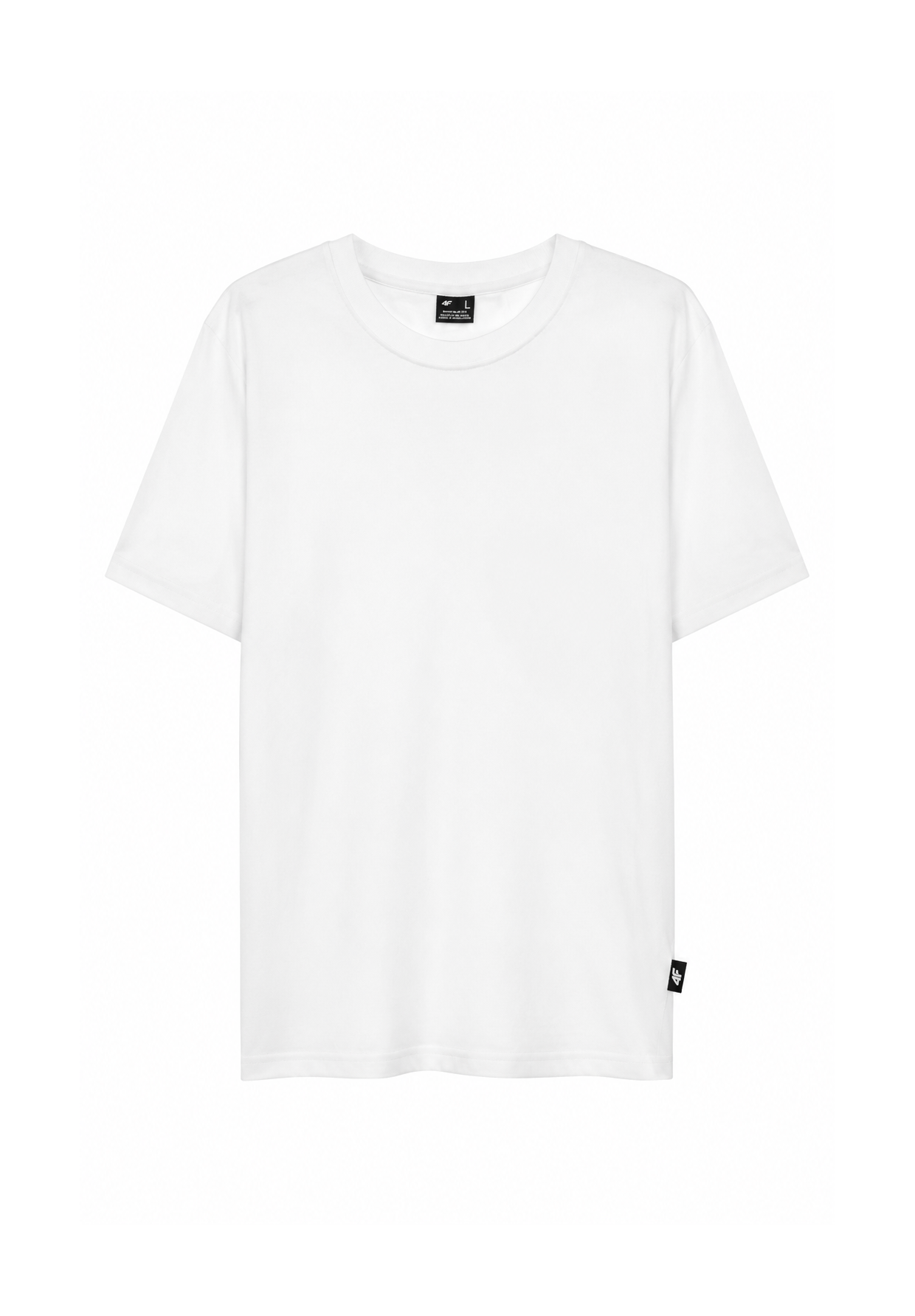 Koszulka Męska 4F Bawełniana Regular Fit Edycja Limitowana T-Shirt Basic Biały 4FWSS26TTSHM3971