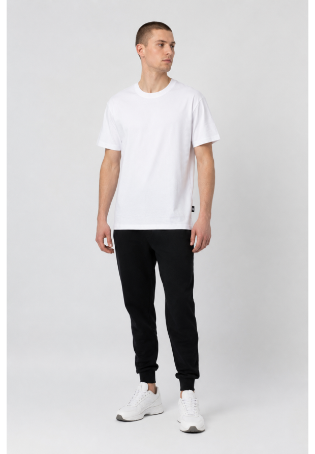 Koszulka Męska 4F Bawełniana Regular Fit Edycja Limitowana T-Shirt Basic Biały 4FWSS26TTSHM3971