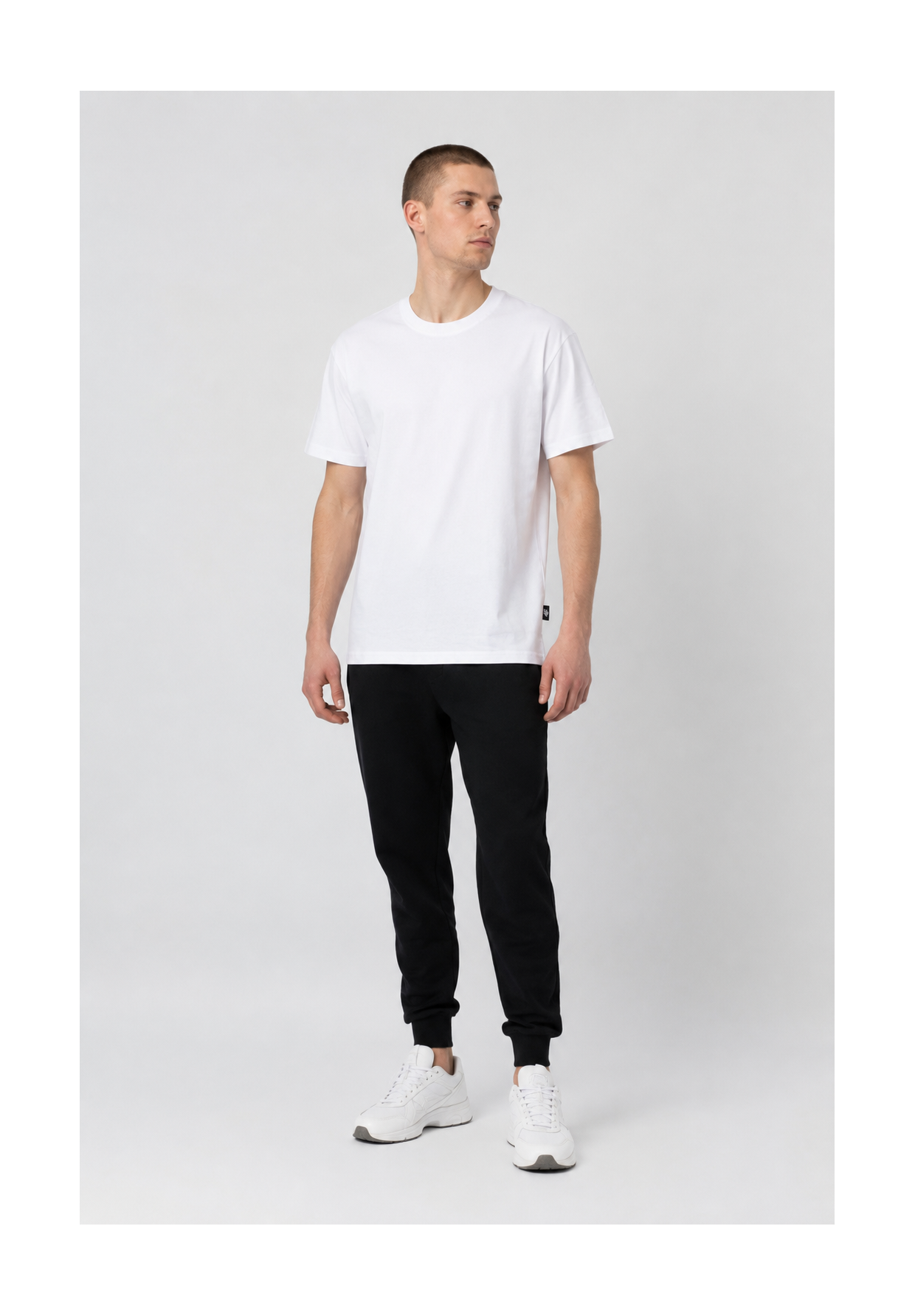 Koszulka Męska 4F Bawełniana Regular Fit Edycja Limitowana T-Shirt Basic Biały 4FWSS26TTSHM3971