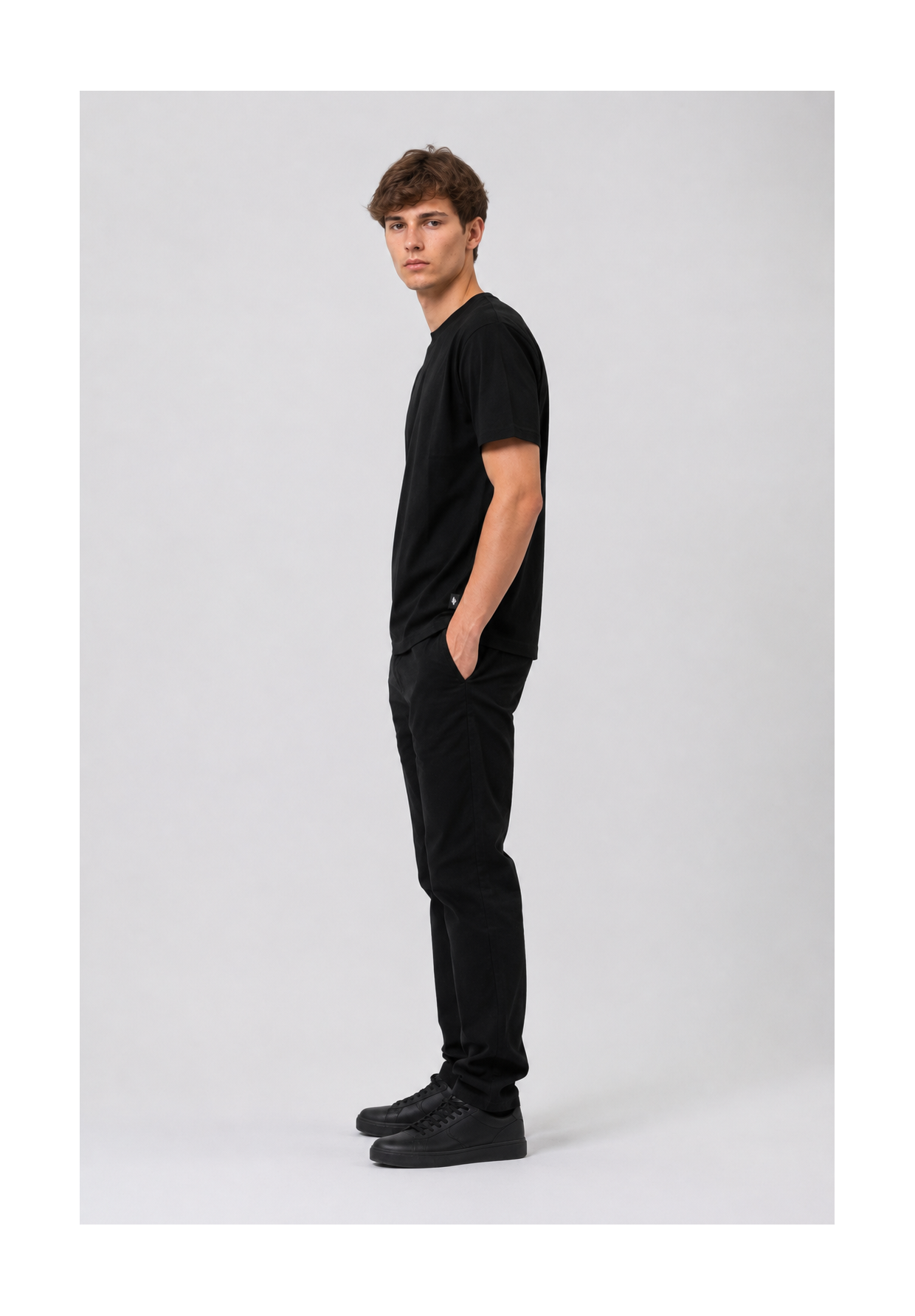 Koszulka Męska 4F Bawełniana Regular Fit Edycja Limitowana T-Shirt Basic Czarny 4FWSS26TTSHM3971