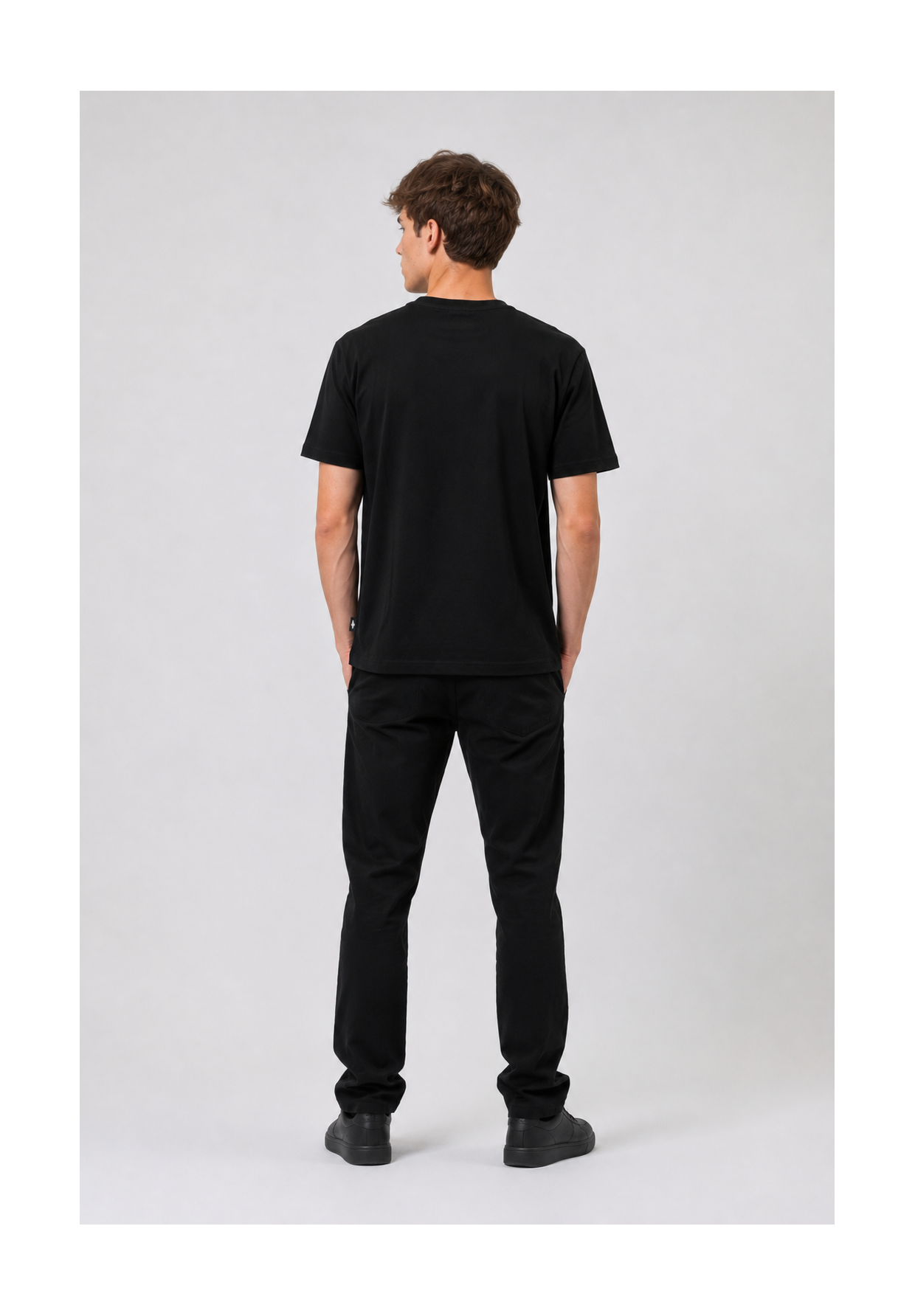 Koszulka Męska 4F Bawełniana Regular Fit Edycja Limitowana T-Shirt Basic Czarny 4FWSS26TTSHM3971