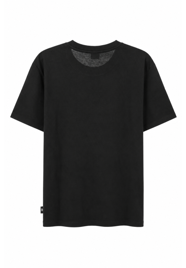 Koszulka Męska 4F Bawełniana Regular Fit Edycja Limitowana T-Shirt Basic Czarny 4FWSS26TTSHM3971