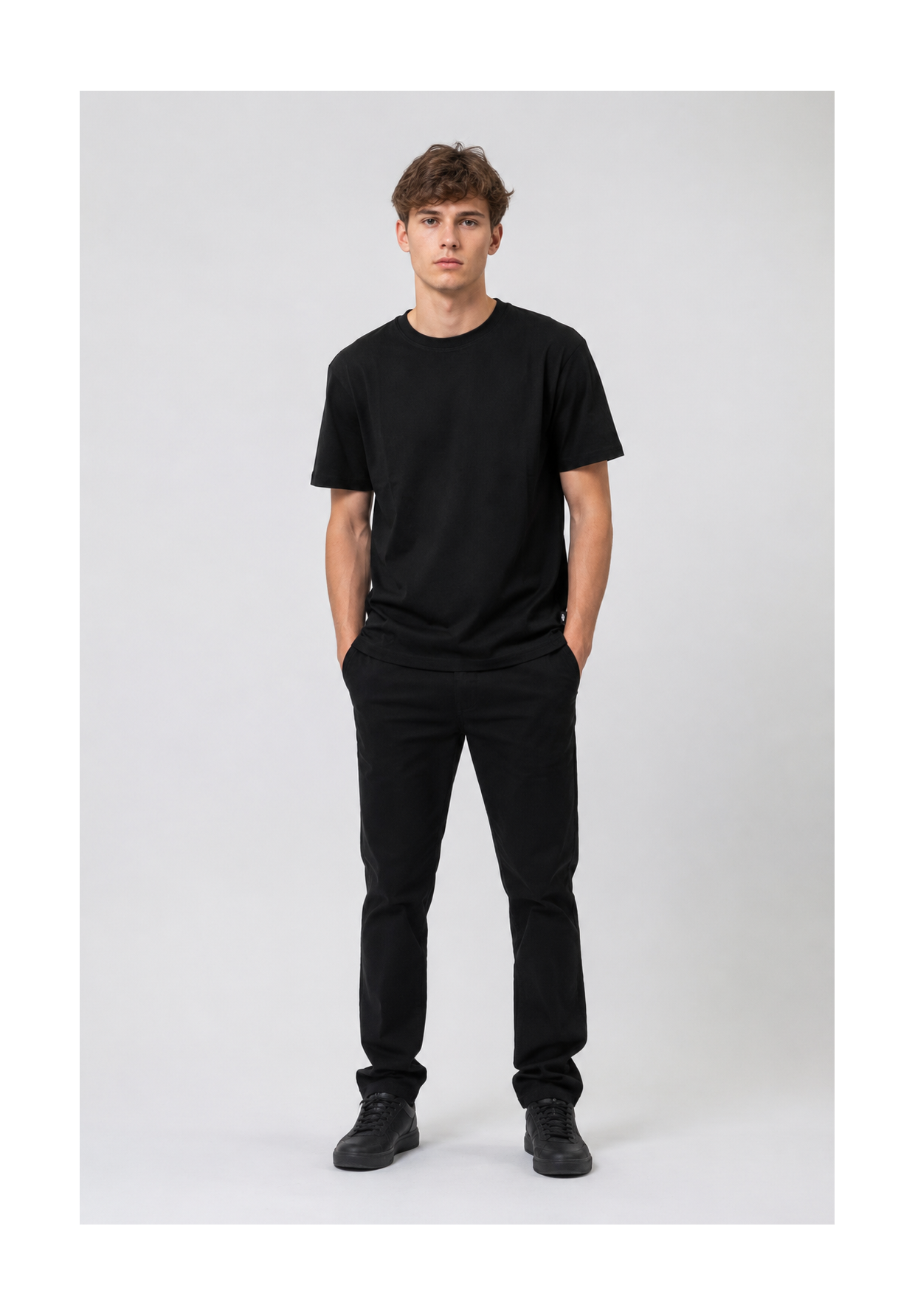 Koszulka Męska 4F Bawełniana Regular Fit Edycja Limitowana T-Shirt Basic Czarny 4FWSS26TTSHM3971