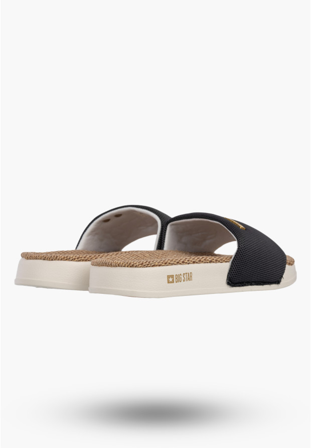 Klapki Damskie BIG STAR Klasyczne Buty Casual Letnie Czarne RR274A108
