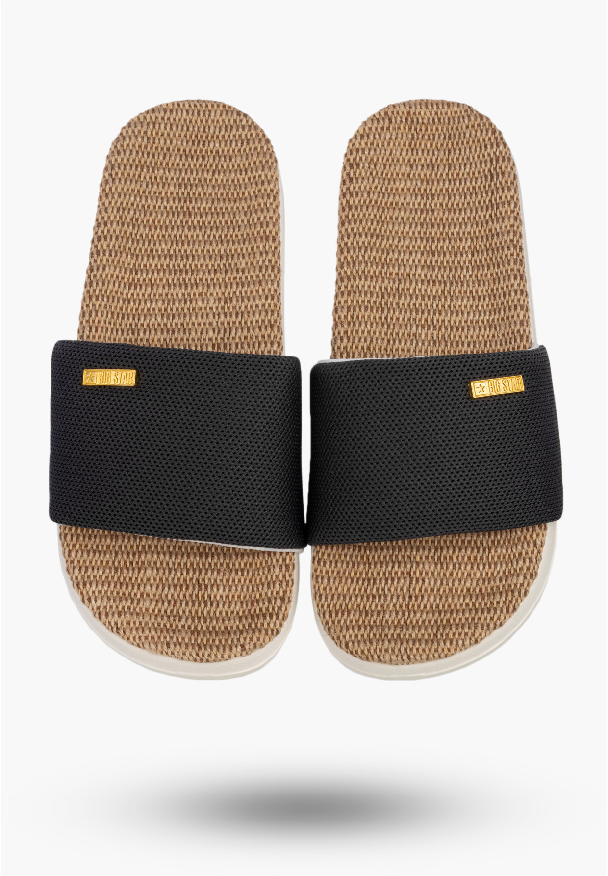 Klapki Damskie BIG STAR Klasyczne Buty Casual Letnie Czarne RR274A108