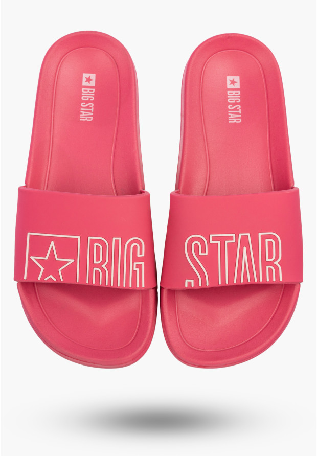 Klapki Dziecięce BIG STAR Buty Basenowe Lekkie Wygodne Plażowe Różowe NN374524