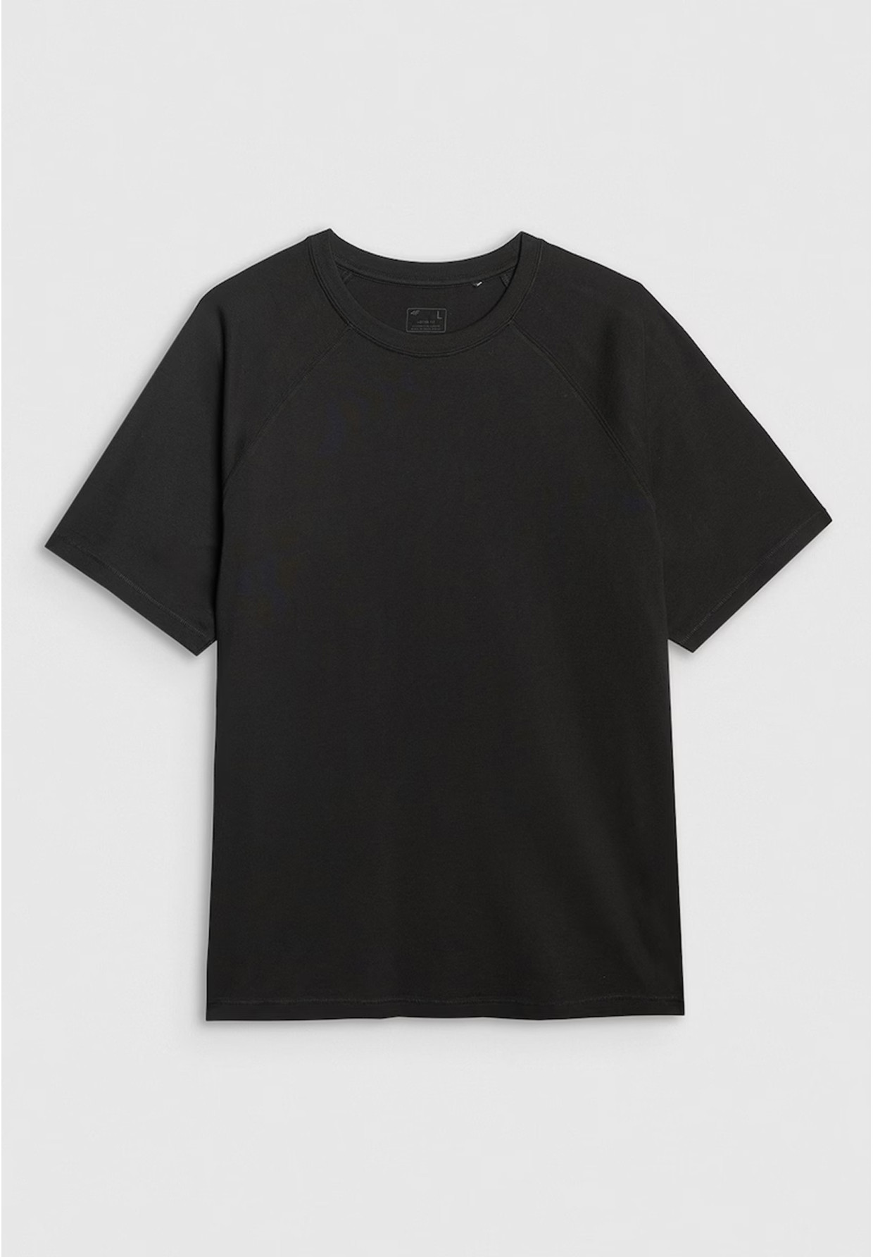 Koszulka Męska 4F Sportowa Bawełniana Oversize T-Shirt Basic Czarny 4FWAW25TTSHM2360