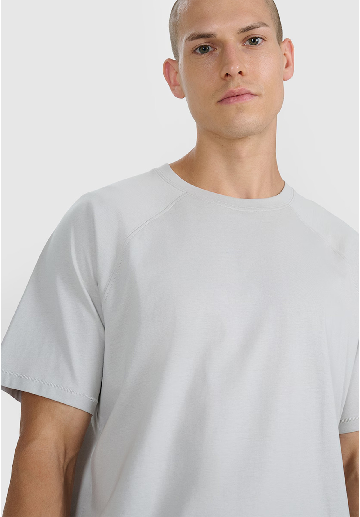 Koszulka Męska 4F Sportowa Bawełniana Oversize T-Shirt Casual Basic Szary 4FWAW25TTSHM2360