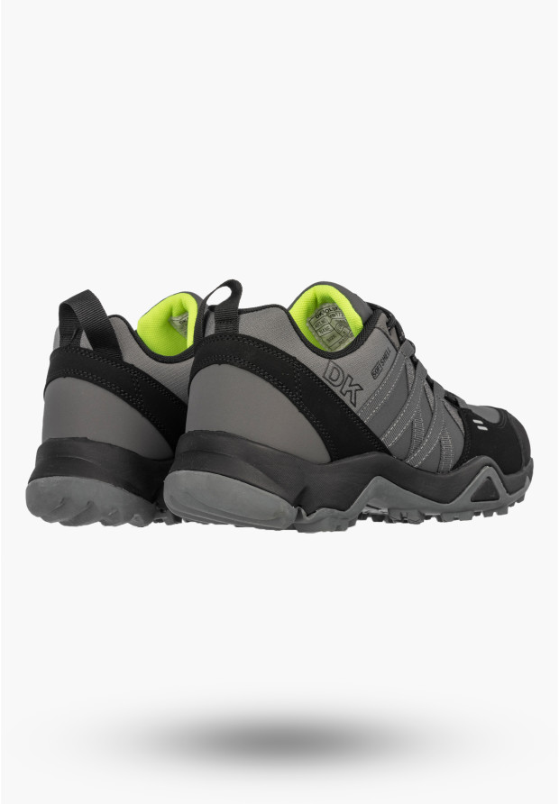 Sneakersy Męskie Buty Sportowe Trekkingowe Softshell Szare DK Swat