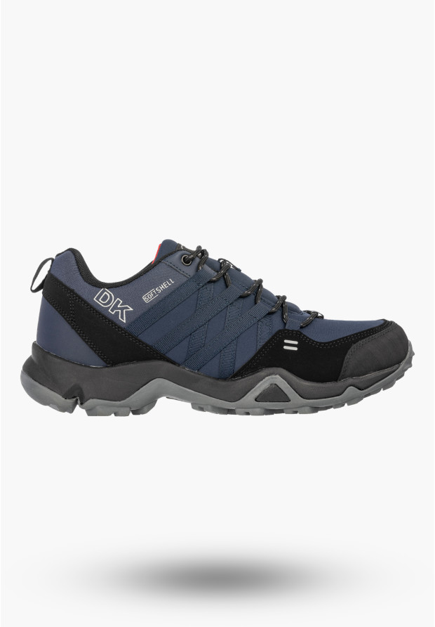 Sneakersy Męskie Buty Sportowe Trekkingowe Softshell Granatowe DK Swat