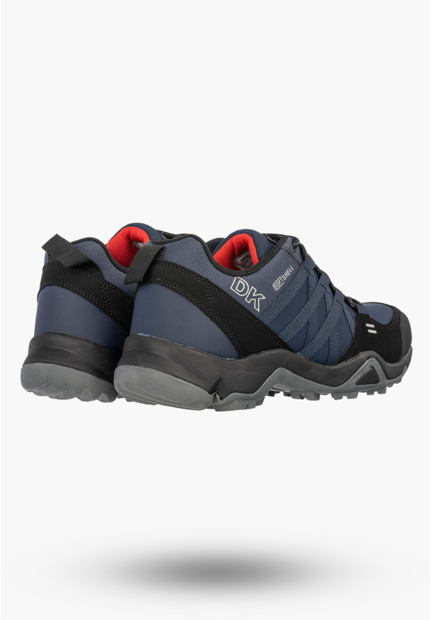 Sneakersy Męskie Buty Sportowe Trekkingowe Softshell Granatowe DK Swat