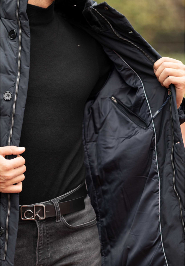 Kurtka Męska Puchowa Parka Tris Line