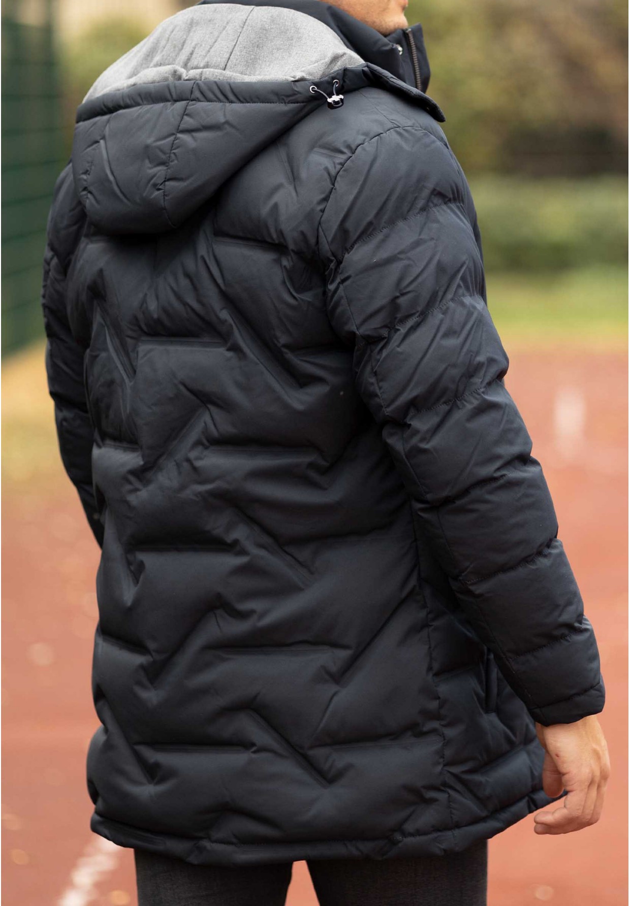 Kurtka Męska Puchowa Parka Tris Line