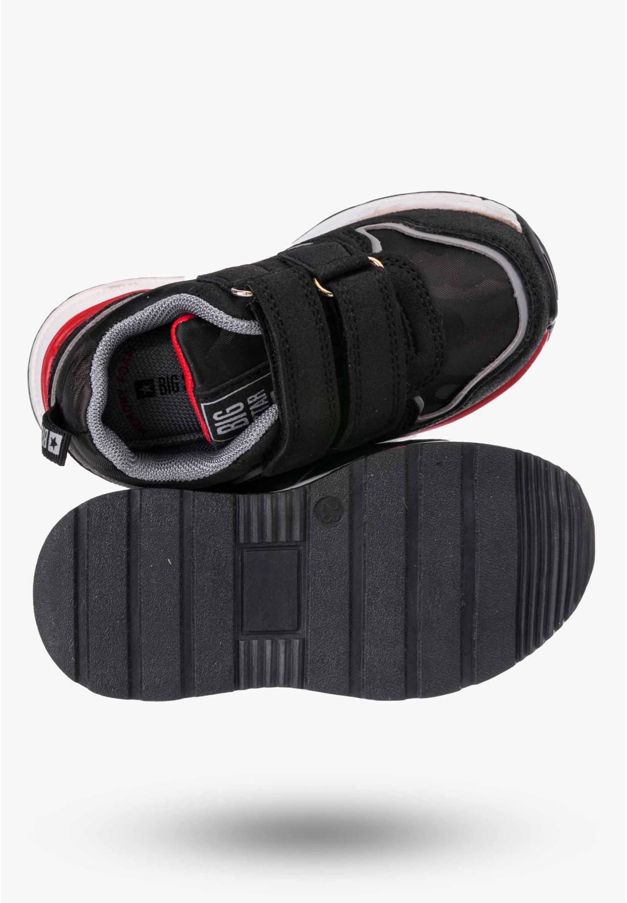Buty Chłopięce Big Star Sneakersy na rzepy KK374184