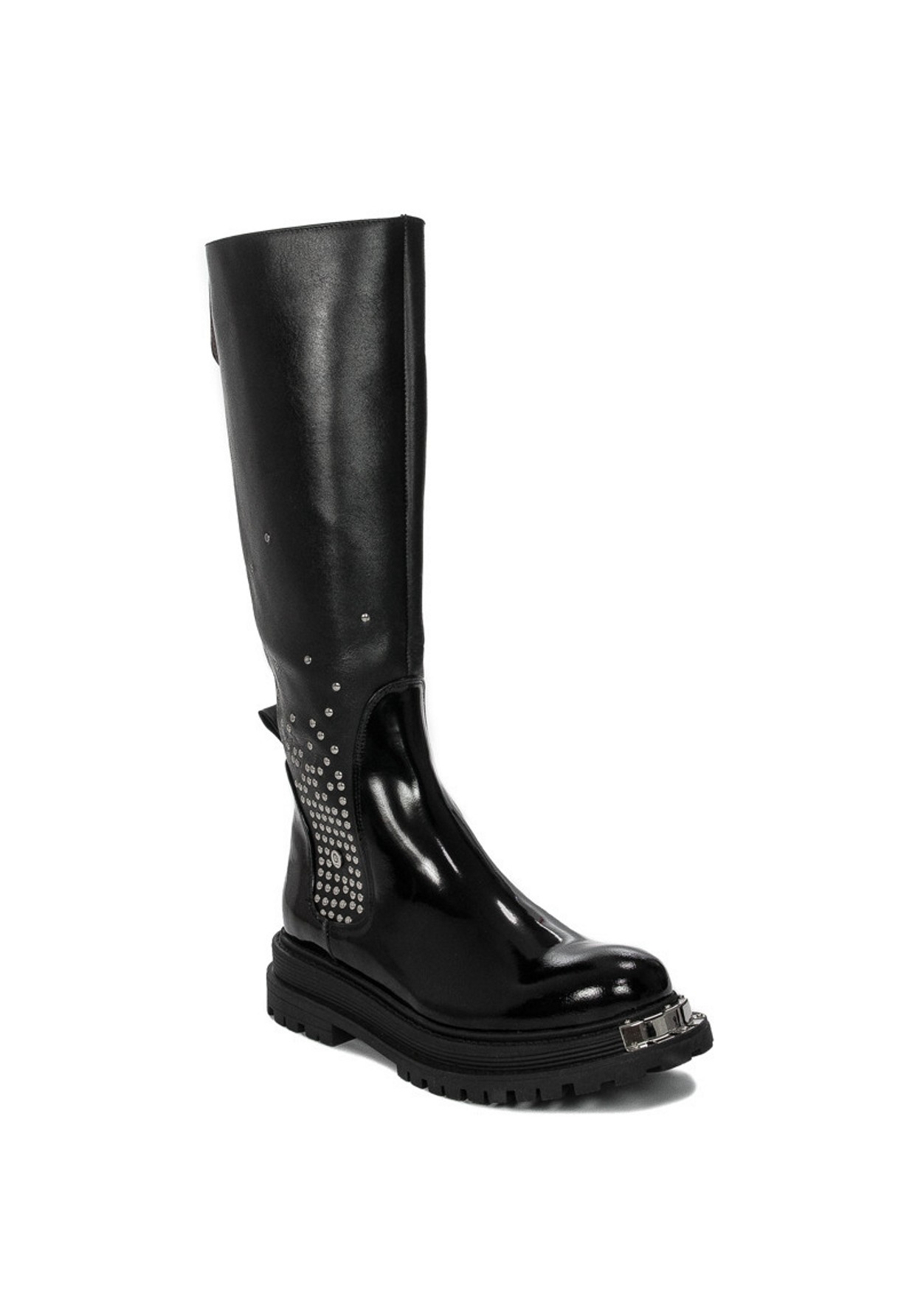 Kozaki Damskie Oops Shine Opra Shoes