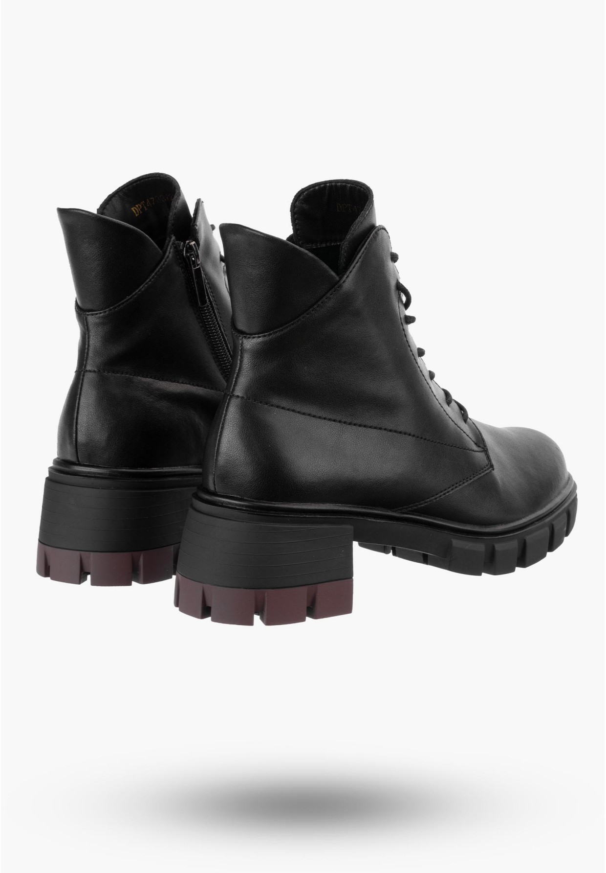 Botki Damskie Czarne Trapery Filippo DBT4733-23 BK