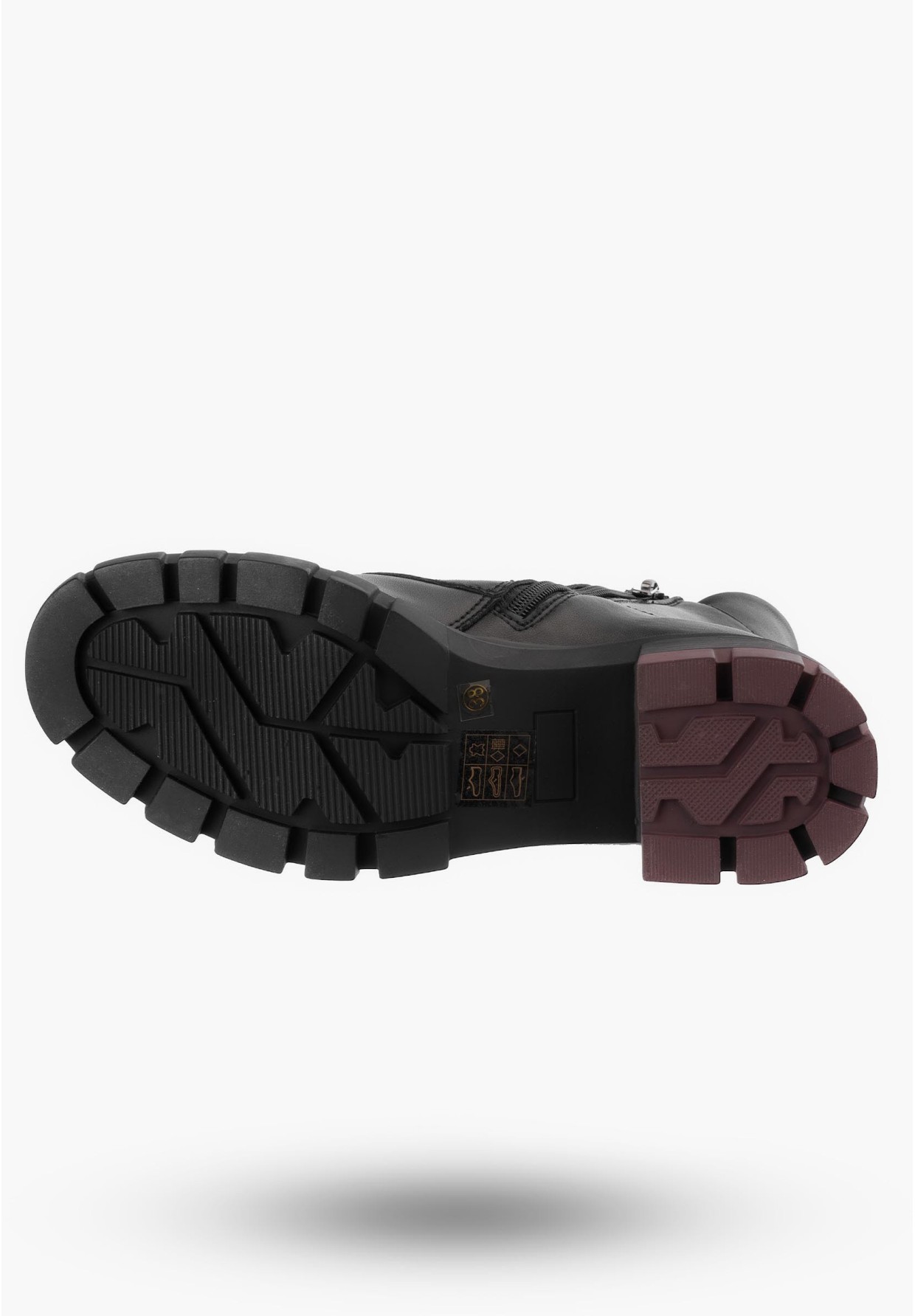 Botki Damskie Czarne Trapery Filippo DBT4733-23 BK