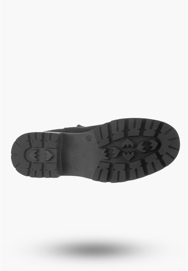 Botki Damskie Czarne Trapery Filippo DBT4812/23 BK