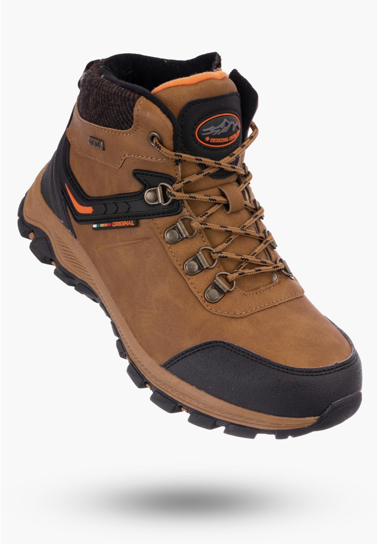 Buty Trekkingowe Młodzieżowe Camel Ocieplane 02-Camel
