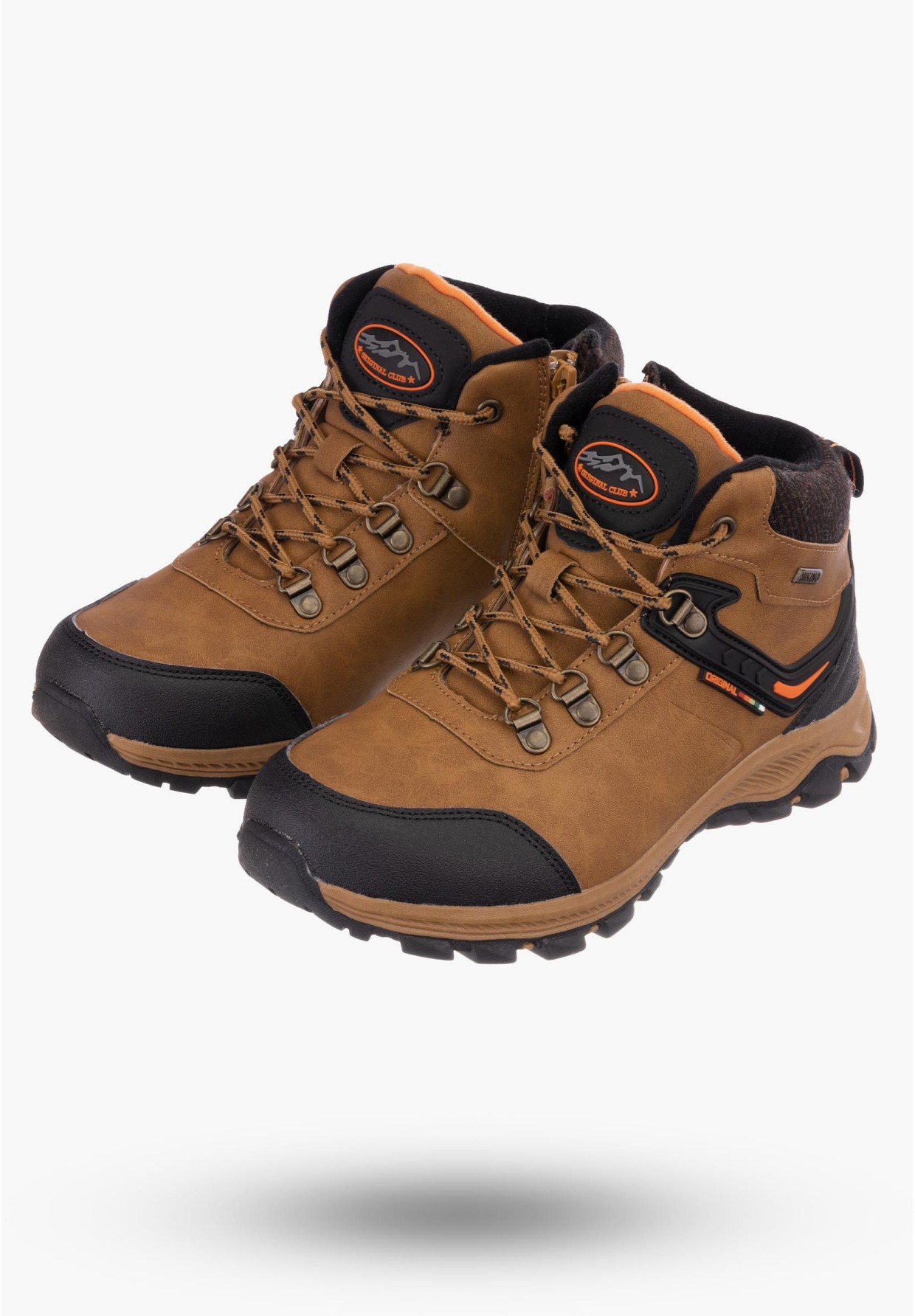 Buty Trekkingowe Młodzieżowe Camel Ocieplane 02-Camel