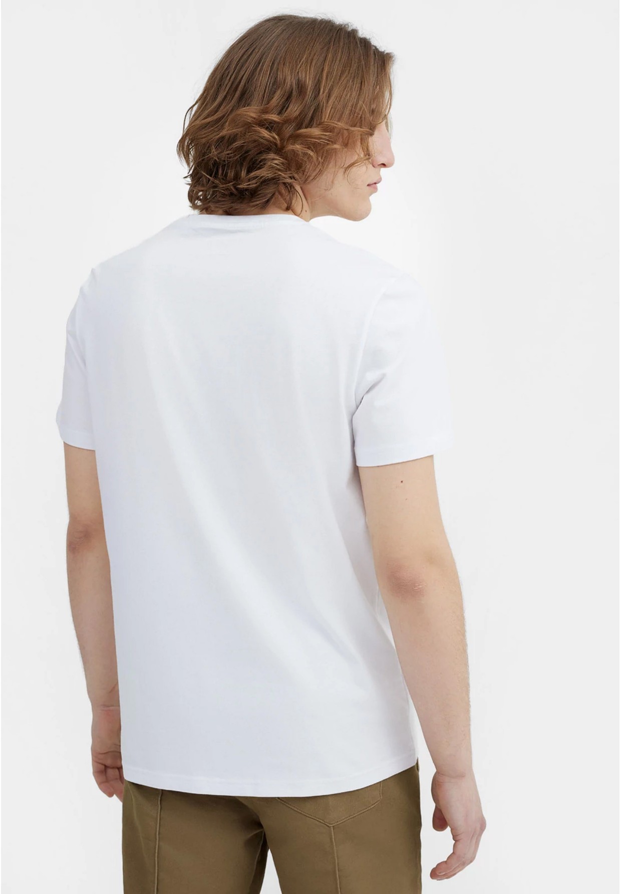Koszulka Męska 4F T-shirt Biały Basic Logo