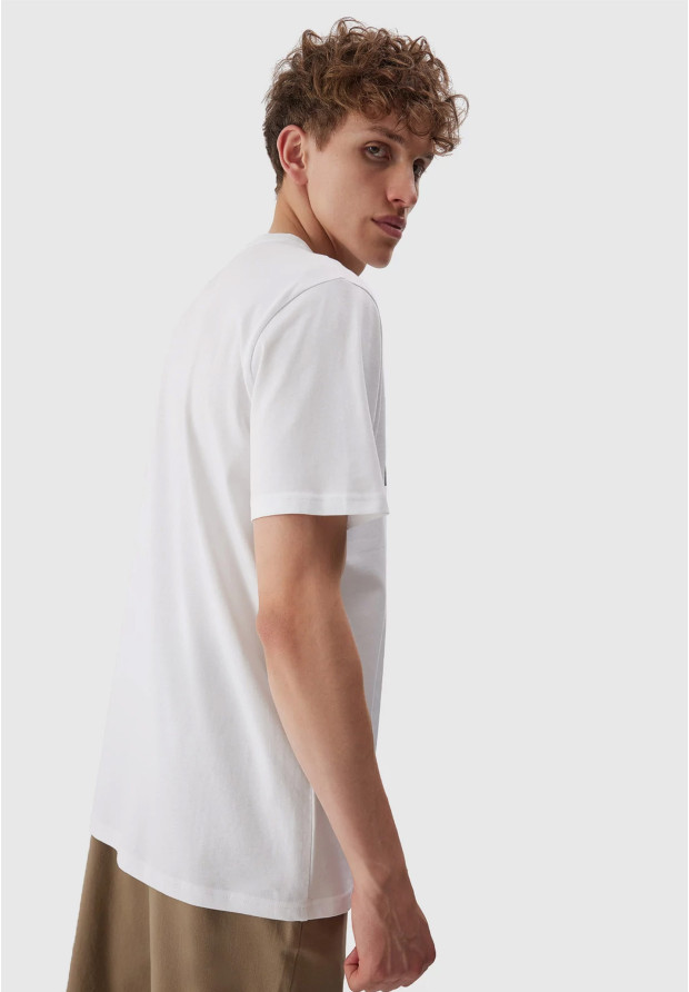 Koszulka Męska 4F T-shirt Biały Logo
