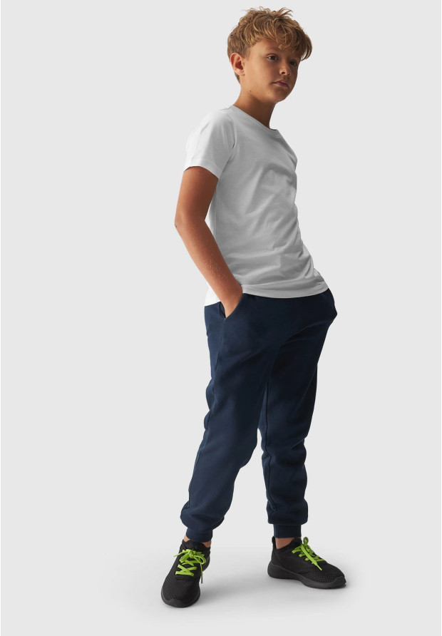 Koszulka 4F chłopięca biały t-shirt basic