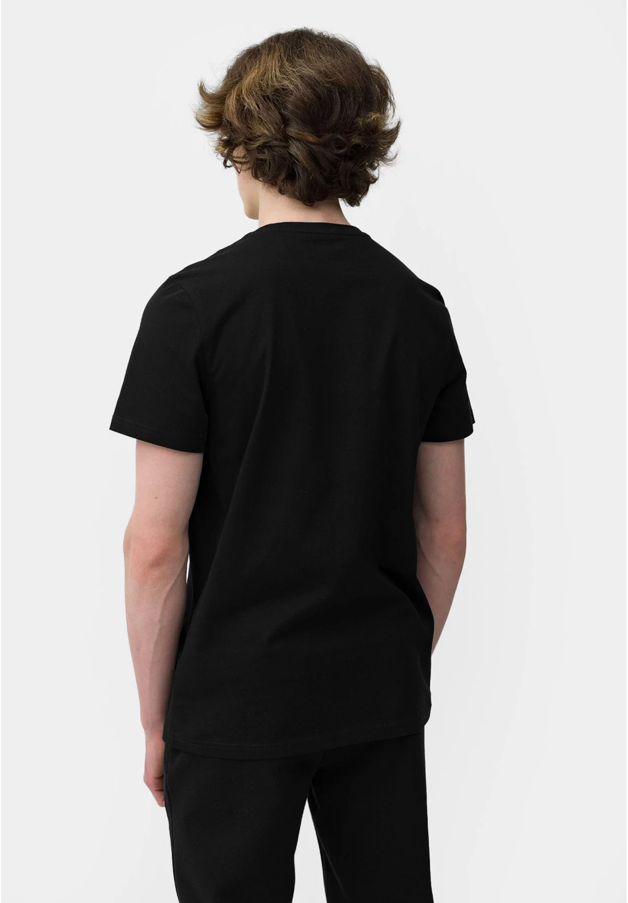 Koszulka Męska 4F T-shirt Czarny Logo