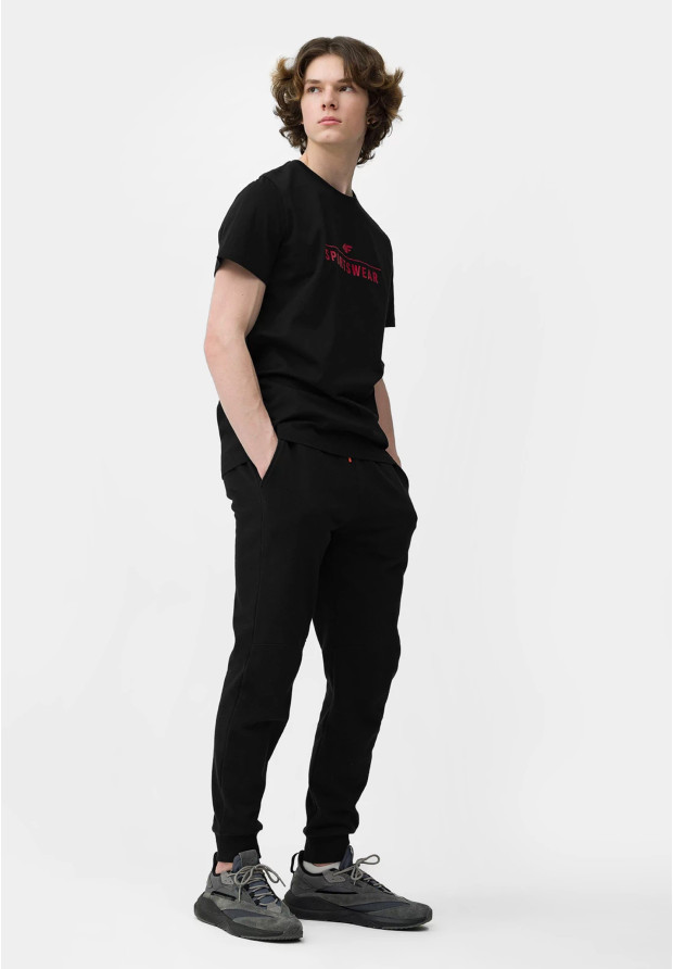 Koszulka Męska 4F T-shirt Czarny Logo