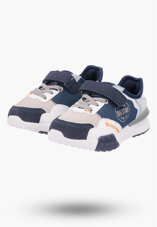 Buty Chłopięce Big Star Sneakersy na rzepy LL374225