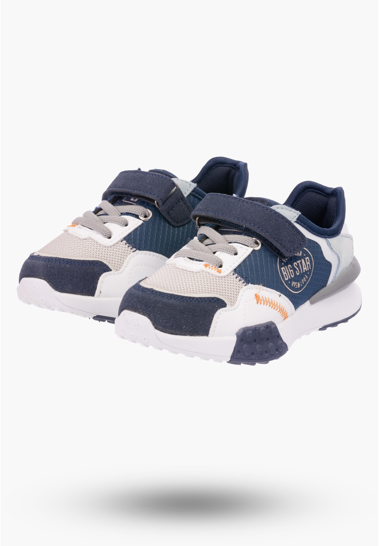 Buty Chłopięce Big Star Sneakersy na rzepy LL374225