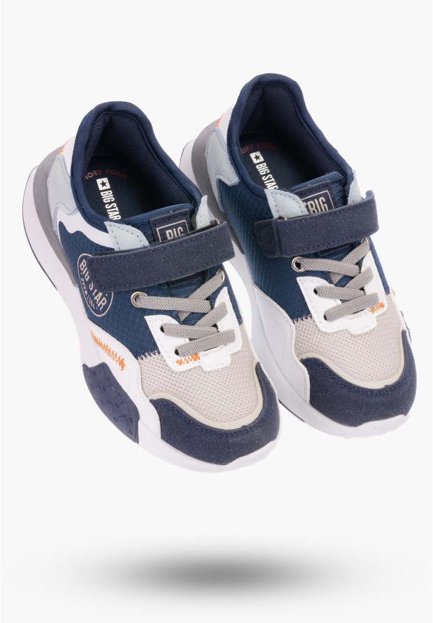 Buty Chłopięce Big Star Sneakersy na rzepy LL374225
