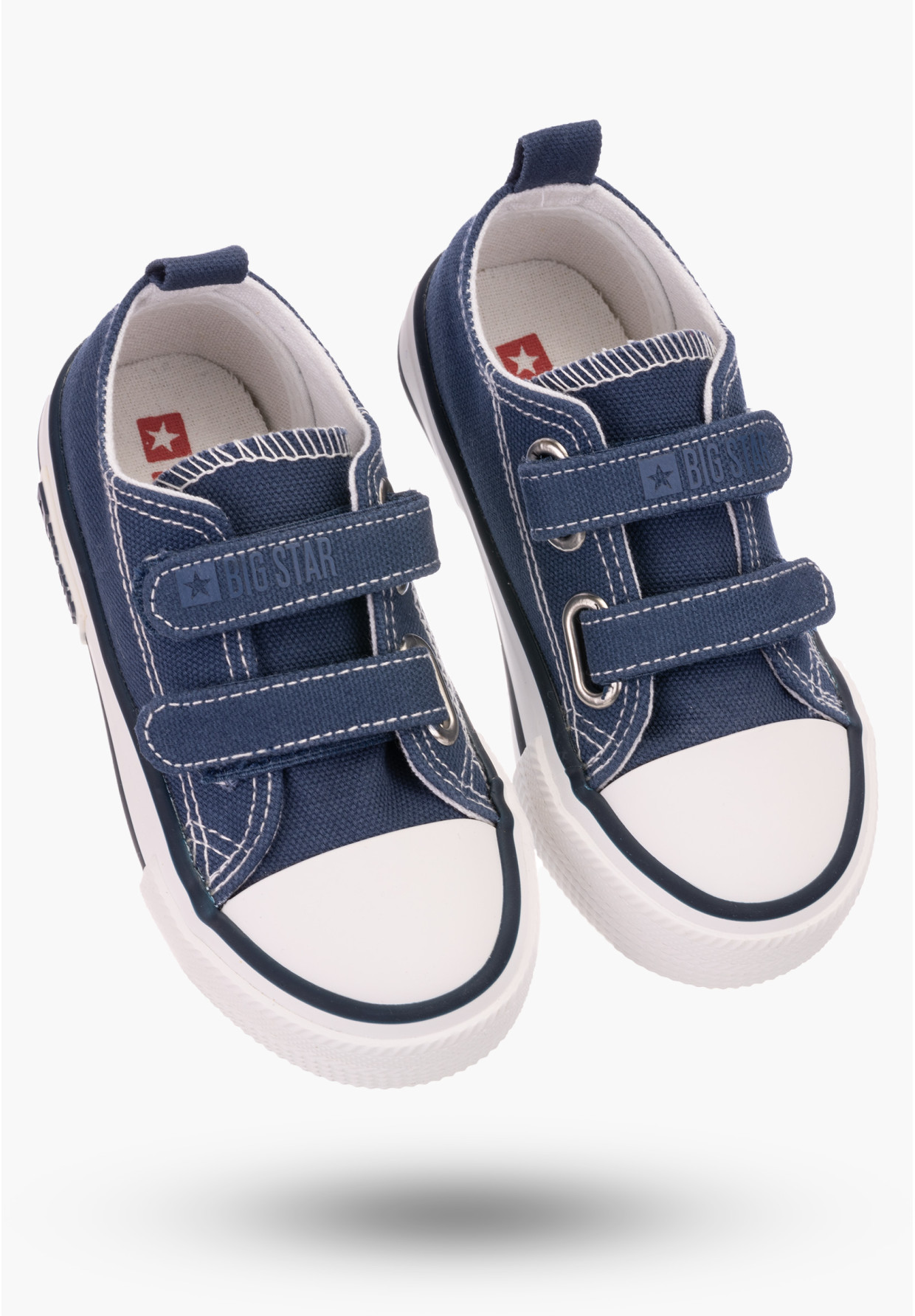 Trampki Dziecięce Big Star Buty na rzepy KK374081