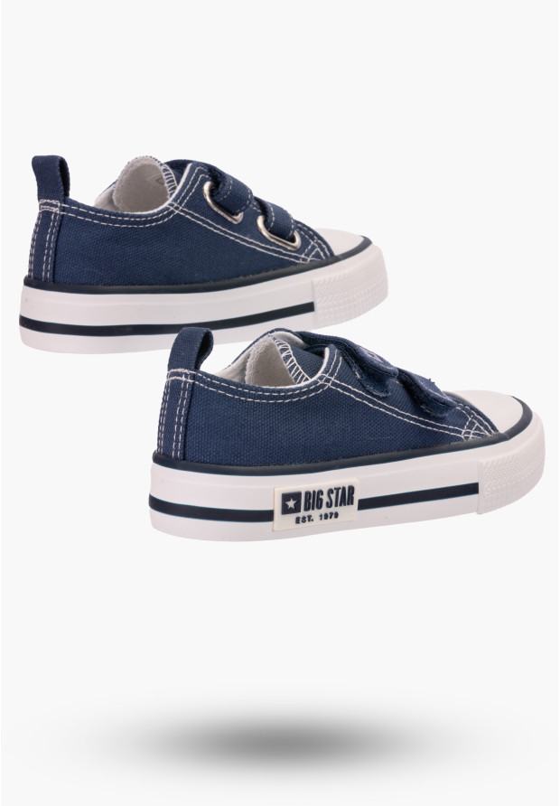 Trampki Dziecięce Big Star Buty na rzepy KK374081