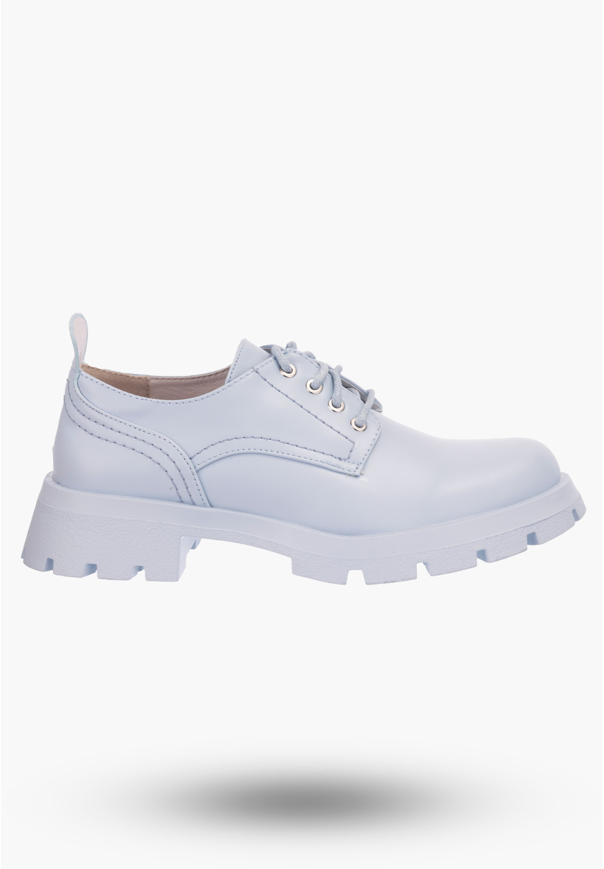Buty Damskie Niebieskie Jeans Półbuty