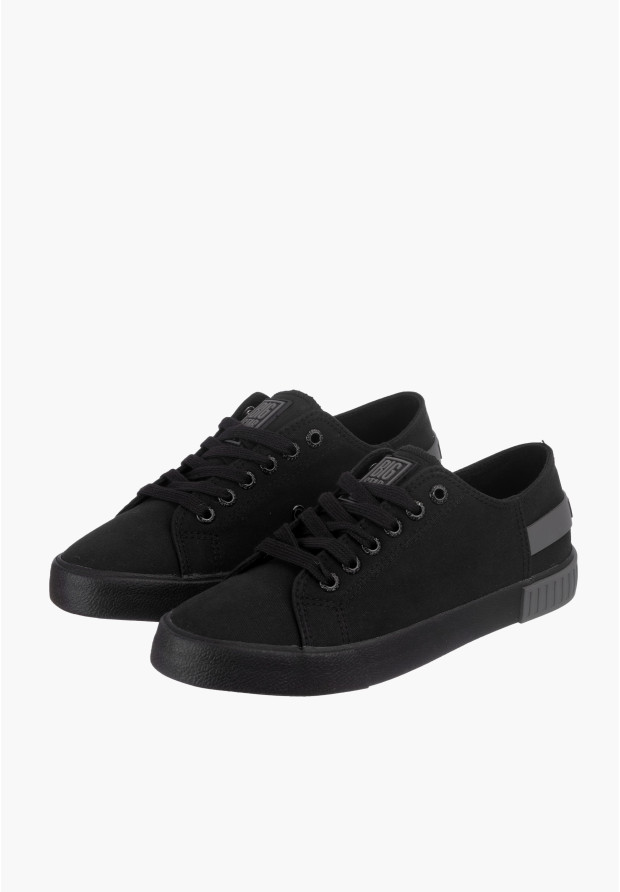Trampki Damskie BIG STAR Czarne Tenisówki LL274038