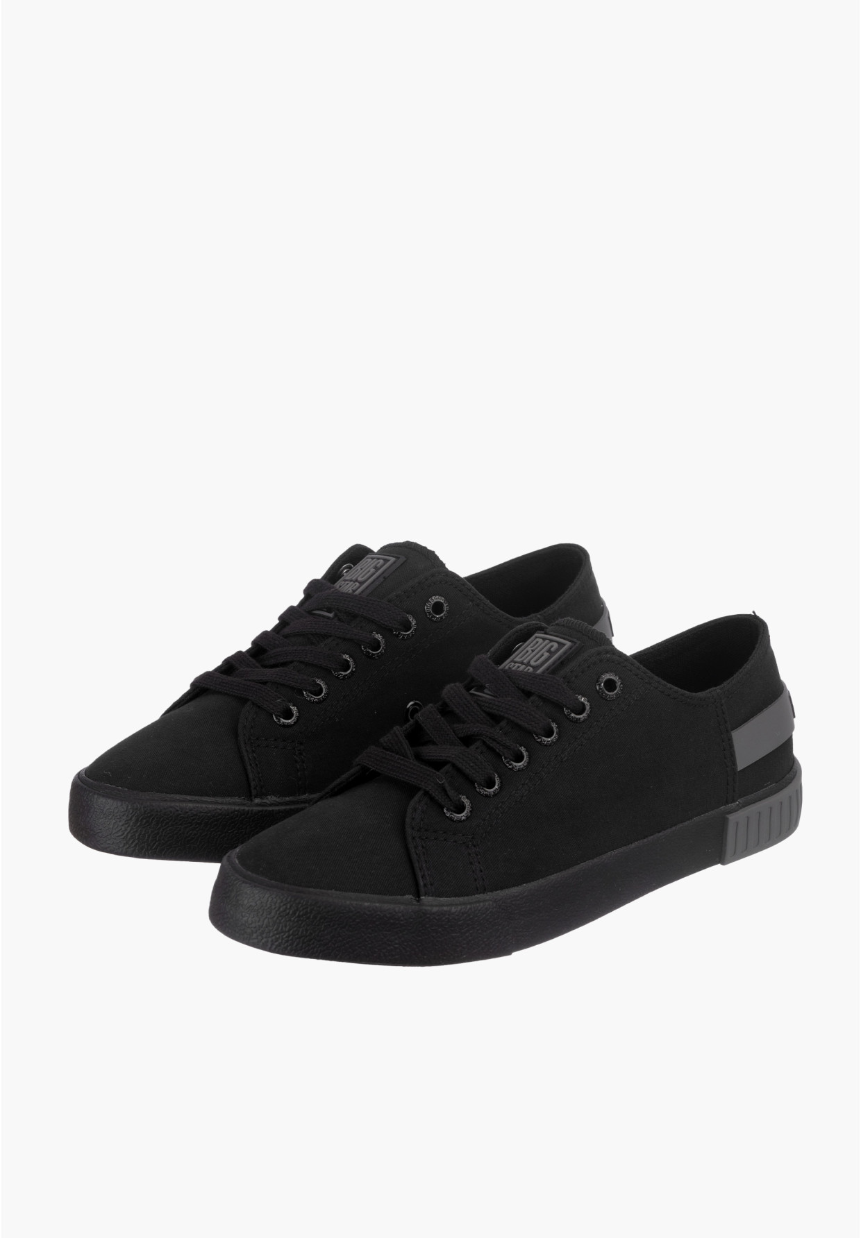 Trampki Damskie BIG STAR Czarne Tenisówki LL274038