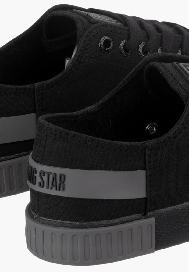 Trampki Damskie BIG STAR Czarne Tenisówki LL274038