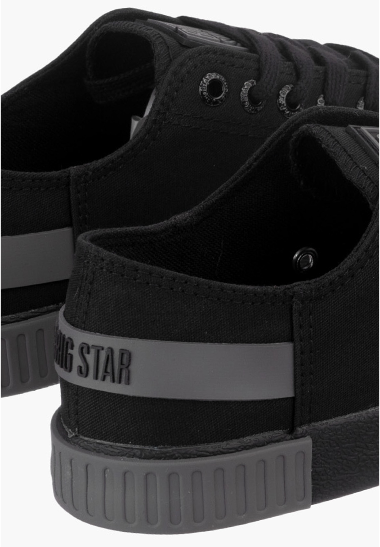 Trampki Damskie BIG STAR Czarne Tenisówki LL274038