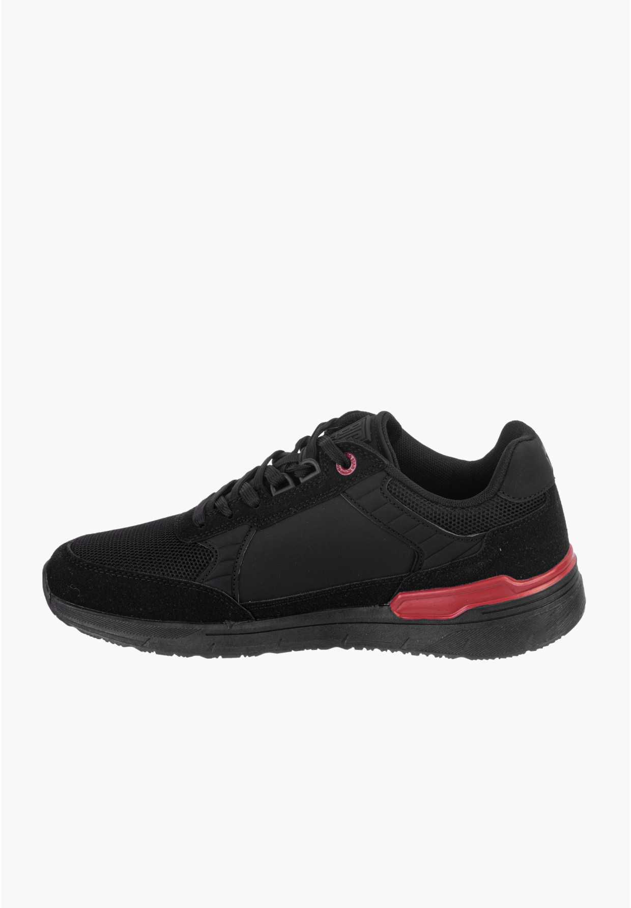 Sneakersy Męskie Big Star Czarne LL174252