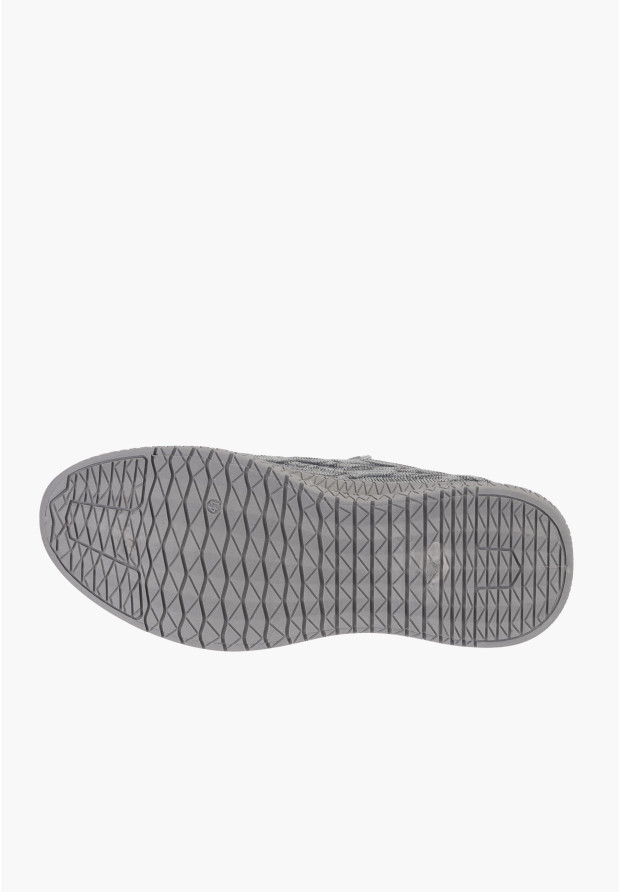 Sneakersy Męskie Big Star Szare LL174339