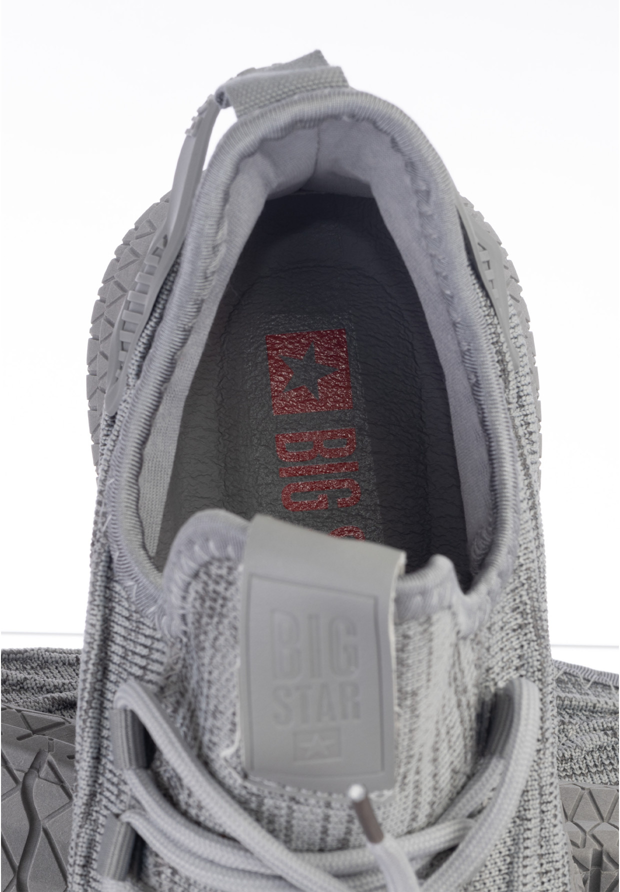 Sneakersy Męskie Big Star Szare LL174339