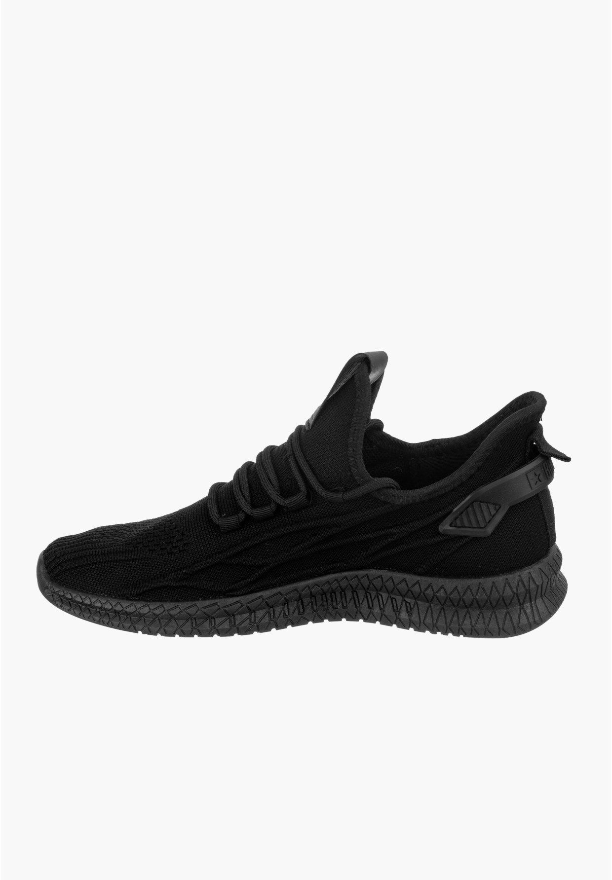 Sneakersy Męskie Big Star Czarne LL174336