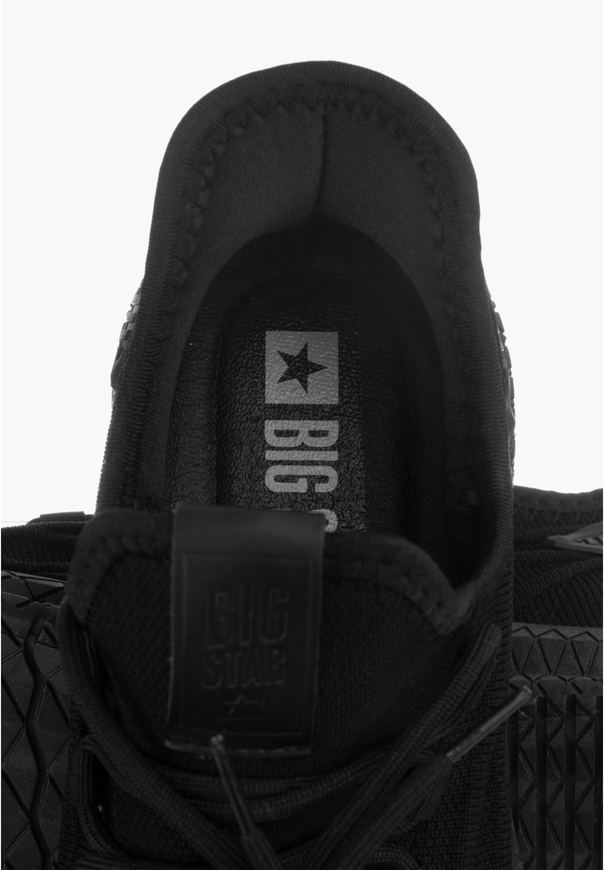 Sneakersy Męskie Big Star Czarne LL174336