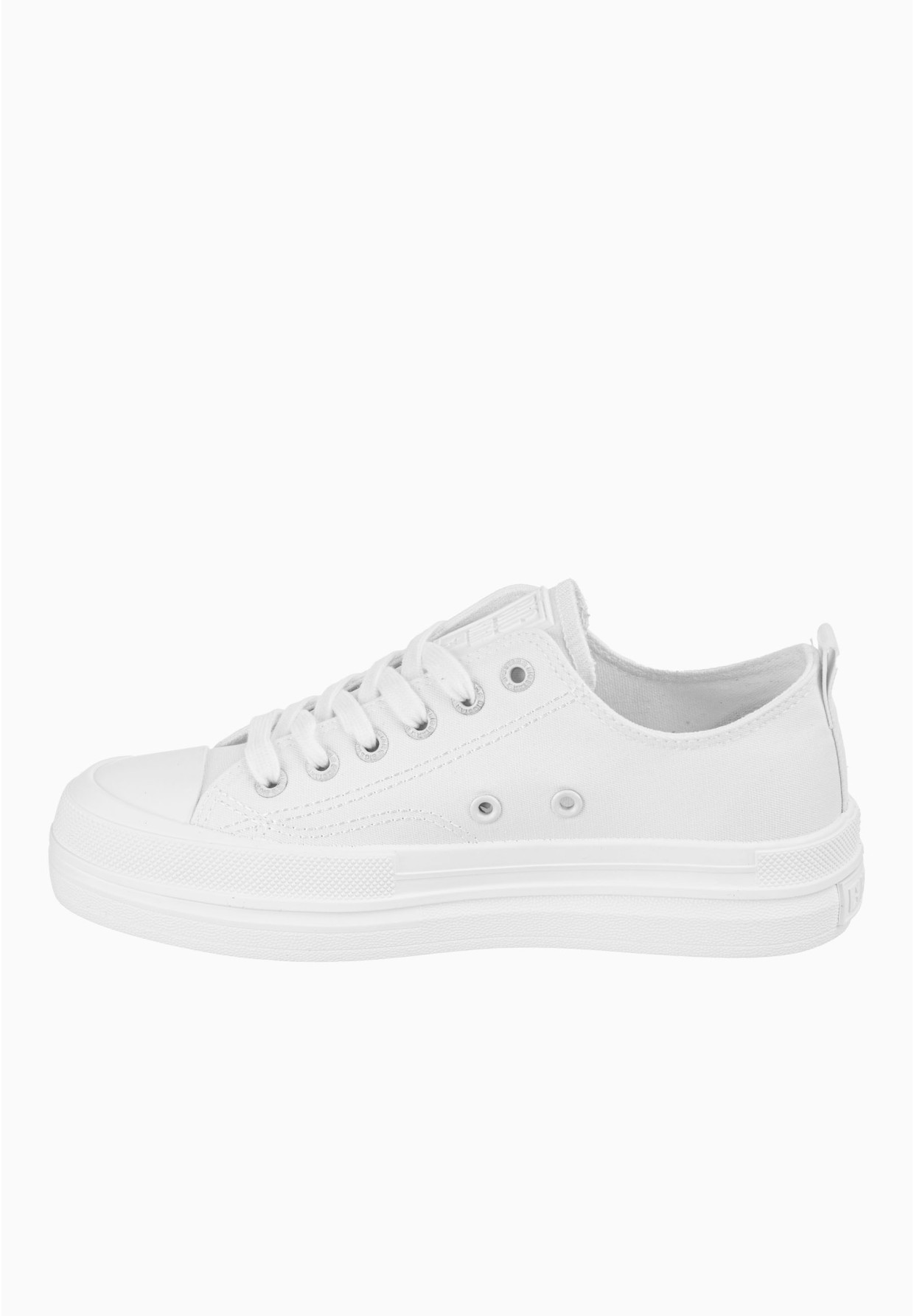 Trampki Damskie Big Star Białe gruba podeszwa LL274968