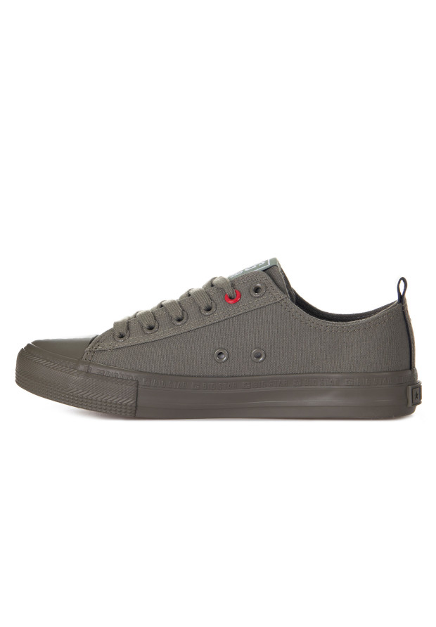 Męskie Trampki Khaki - Styl Miejski BIG STAR JJ174004