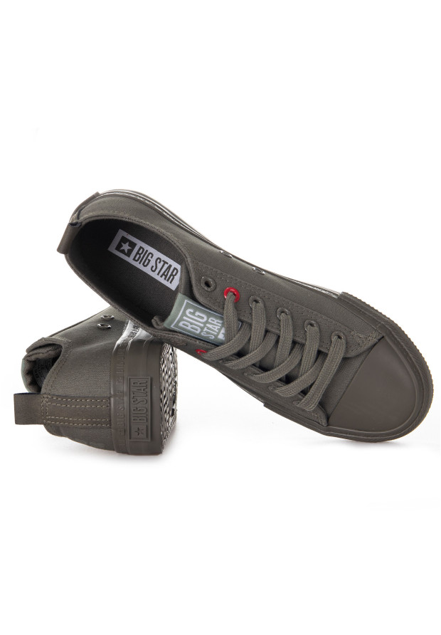 Męskie Trampki Khaki - Styl Miejski BIG STAR JJ174004