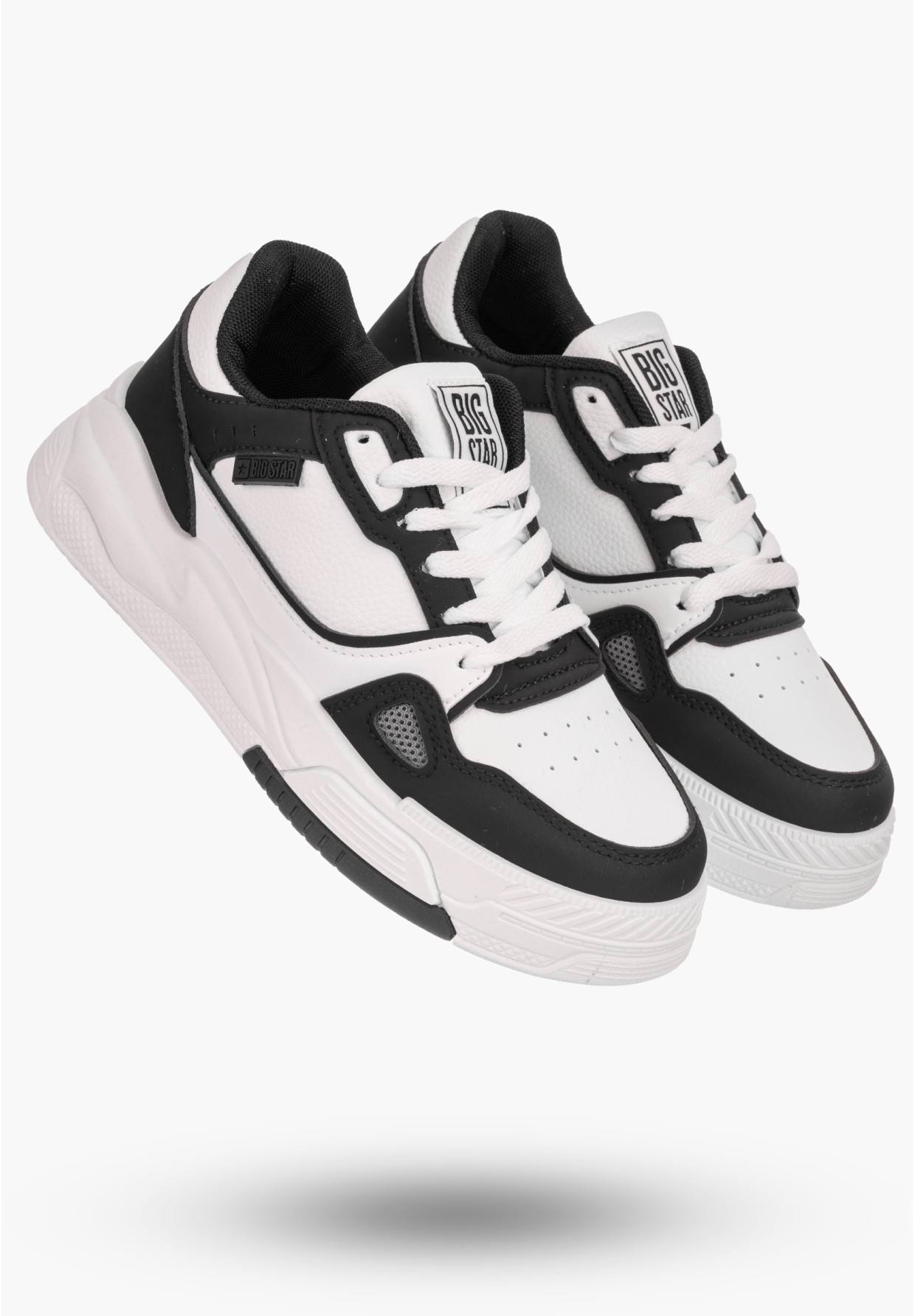 Białe Sneakersy BIG STAR Eko Styl na Co Dzień NN274669